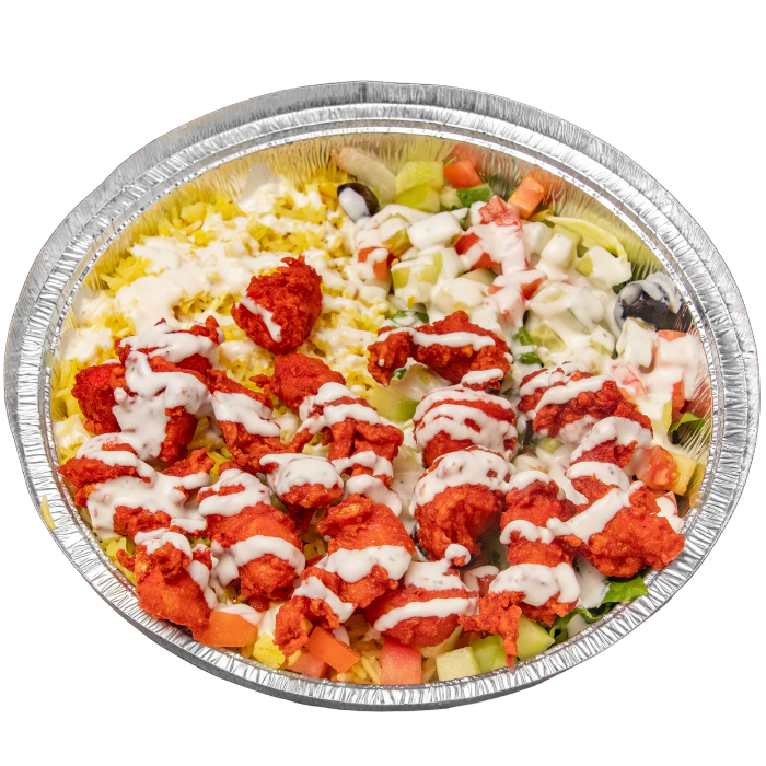 Chicken 65 Over Rice